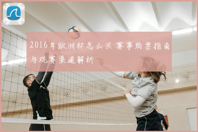 2016年欧洲杯怎么买 赛事购票指南与观赛渠道解析