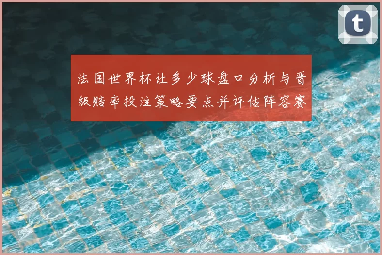法国世界杯让多少球盘口分析与晋级赔率投注策略要点并评估阵容赛程影响